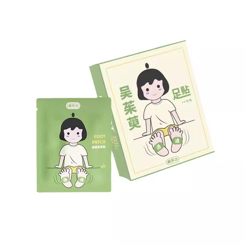 Zhenbuer Evodia Warm Foot Patch 5pairs