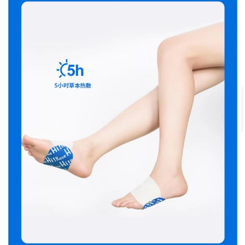 Zhenbuer Damascus Rose Foot Warmer Patch 5 pairs