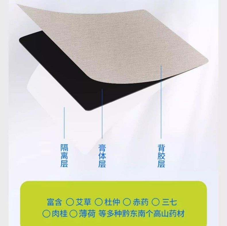 Zhenbuer Baishu Huangqin Paste Hot Compress Moxibustion Heat Patch 8pcs