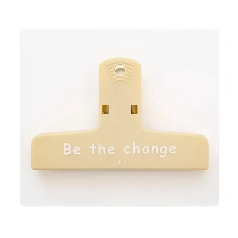 Yulu Paper Magnetic Binder Paper Clips Light Khaki