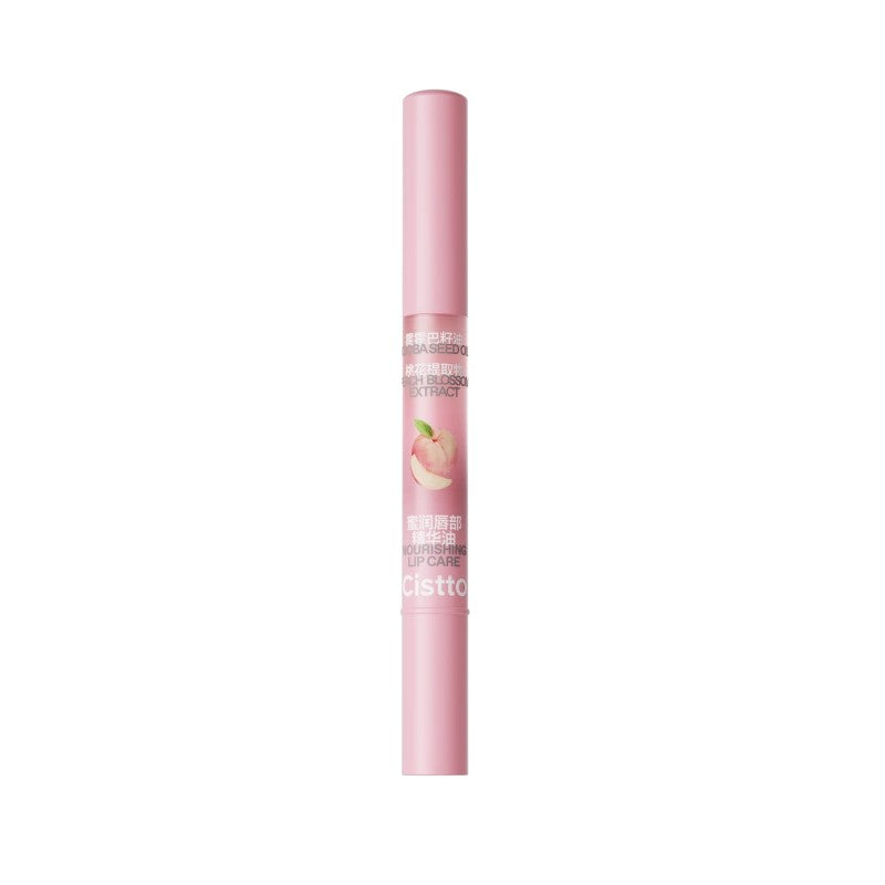Cistto Nourishing Lip Oil Peach 1.5g