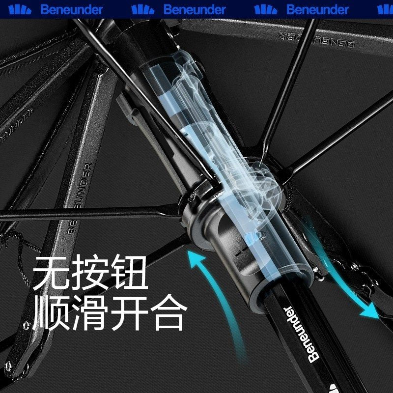 Beneunder Fun Series 5-Folding Umbrella Love and Peace