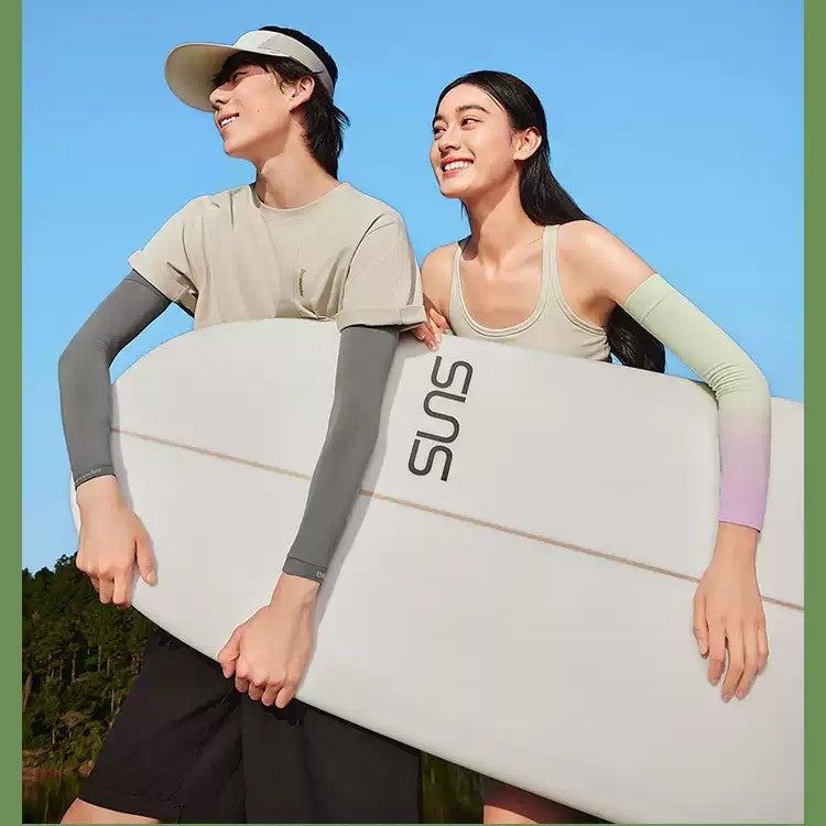 Beneunder UV Protection Arm Glove Sleeves Cloud Black