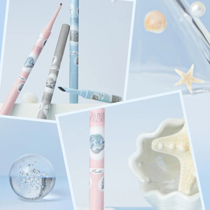 Flortte Glass Sea Double Effect Gel Eyeliner #02 Dark Brown