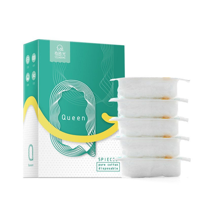 Youngtime Disposable Pure Cotton Underwear XXL 5pcs
