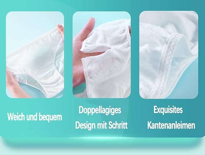 Youngtime Disposable Pure Cotton Underwear 5pcs