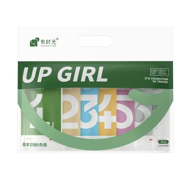 Youngtime Morandi Women's Underwear Pure Cotton XXL 7pcs