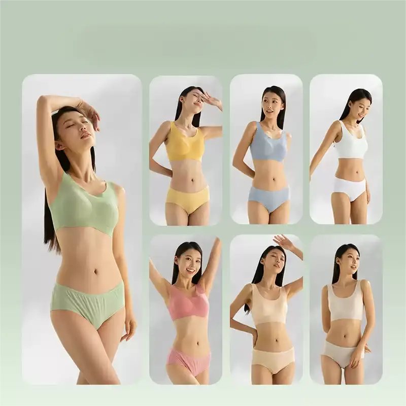Youngtime Morandi Women's Underwear Pure Cotton XXL 7pcs