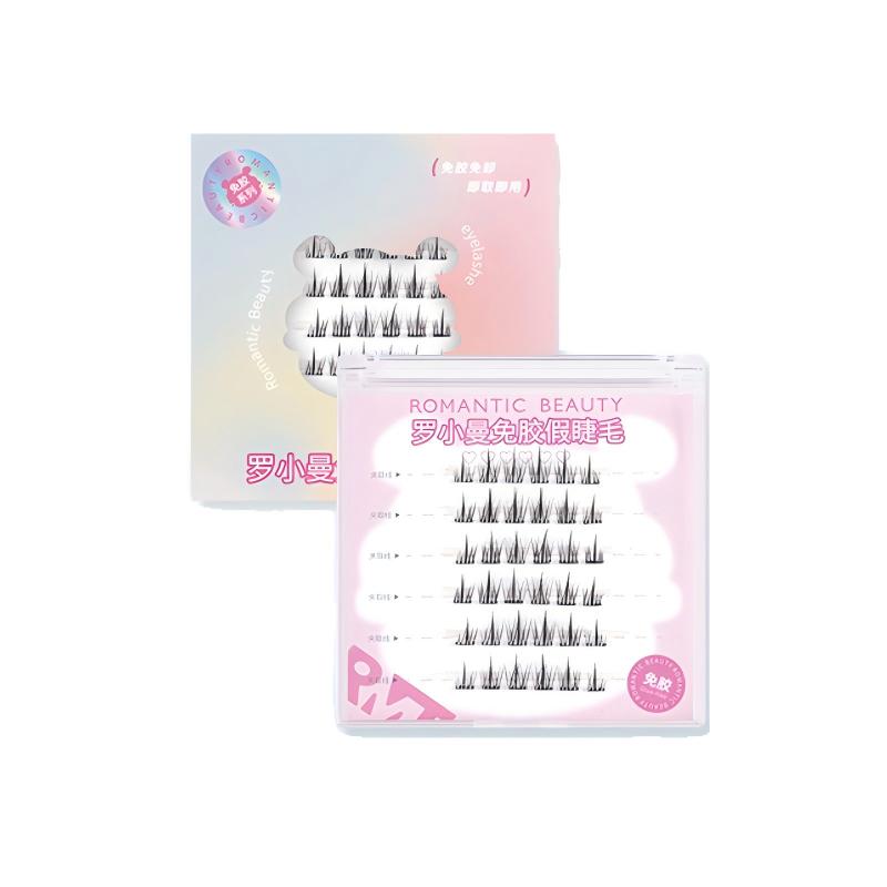 Romantic Beauty罗小曼免胶假睫毛妈生太阳花 36簇