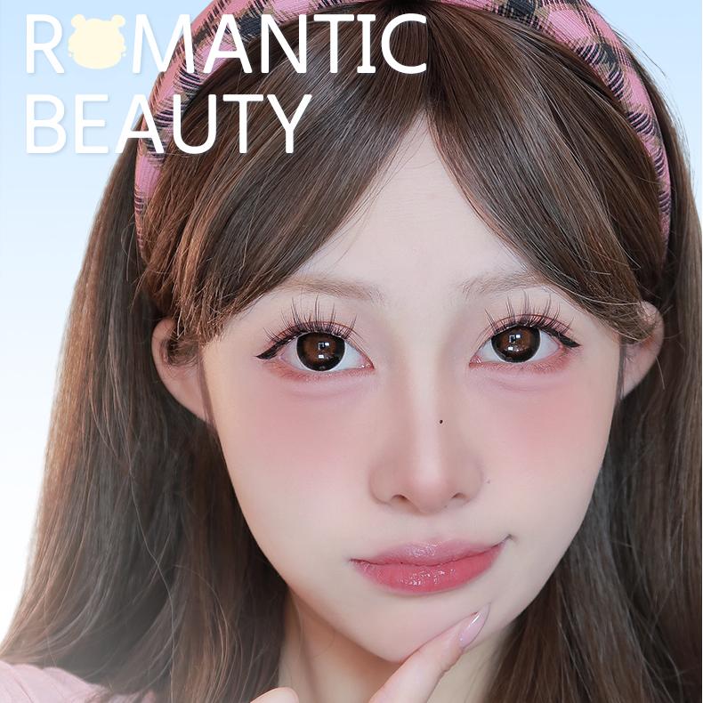 Romantic Beauty Glue-free False Eyelashes Fox Eyes 36 Clusters