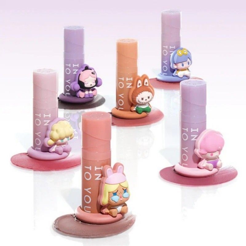 INTO YOU POP MART Airy Velvet Matte Lip Mud #POP604 Courious Pink