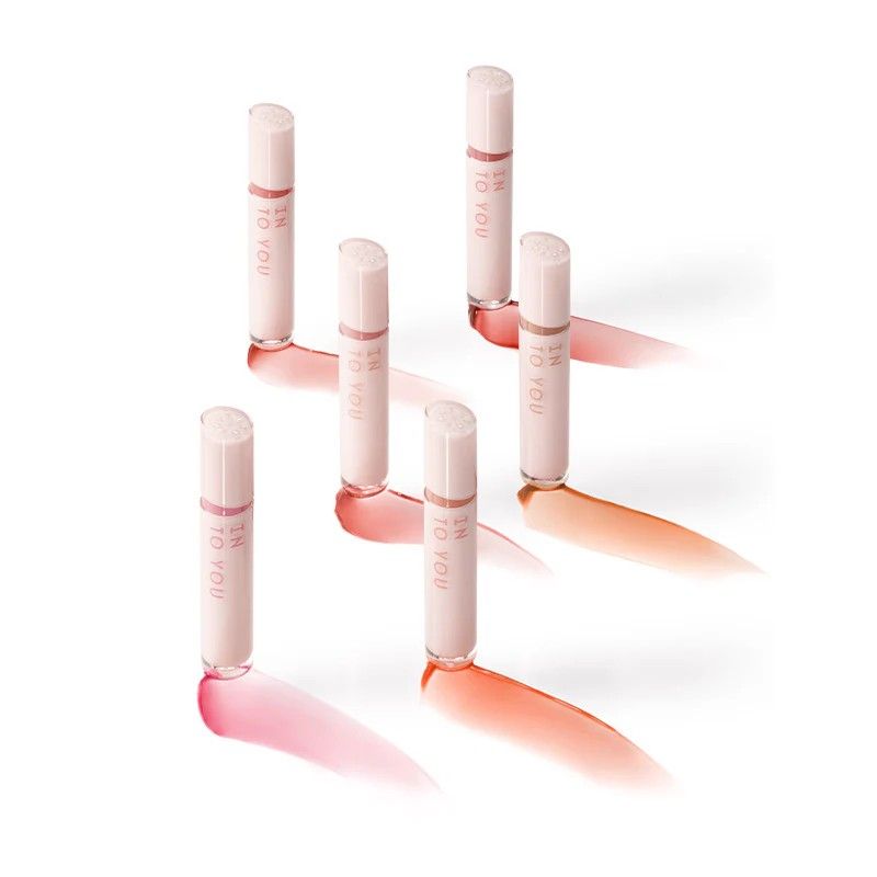 INTO YOU Matte & Gloss Twins Lip Duo #GW01 Peach