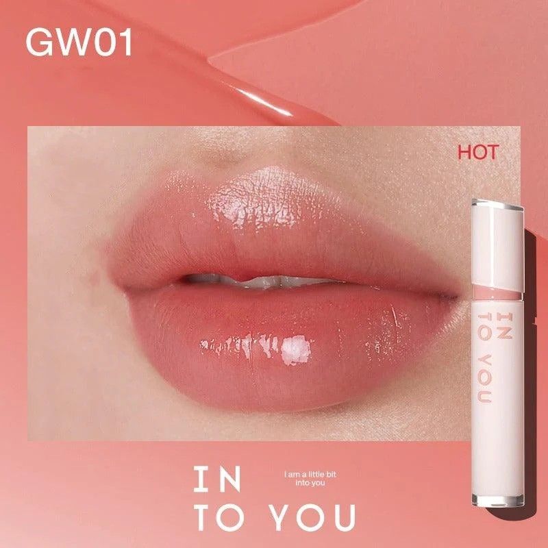 INTO YOU Matte & Gloss Twins Lip Duo #GW01 Peach