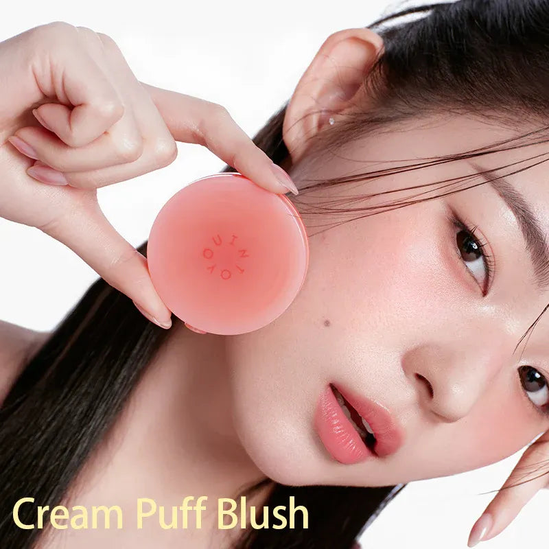 INTO YOU Cream Puff Blush #CP04 Sweet Pink