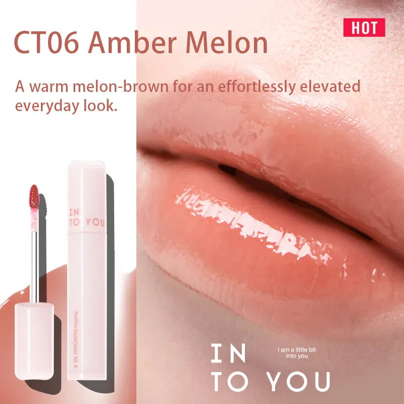 INTO YOU Water Coating Lip Tint #CT06 Amber Melon