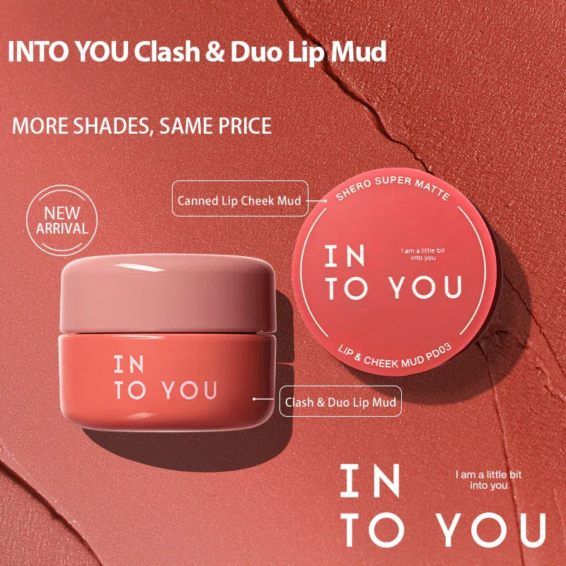 INTO YOU Clash & Duo Lip Mud #CD03 Wood Whisper