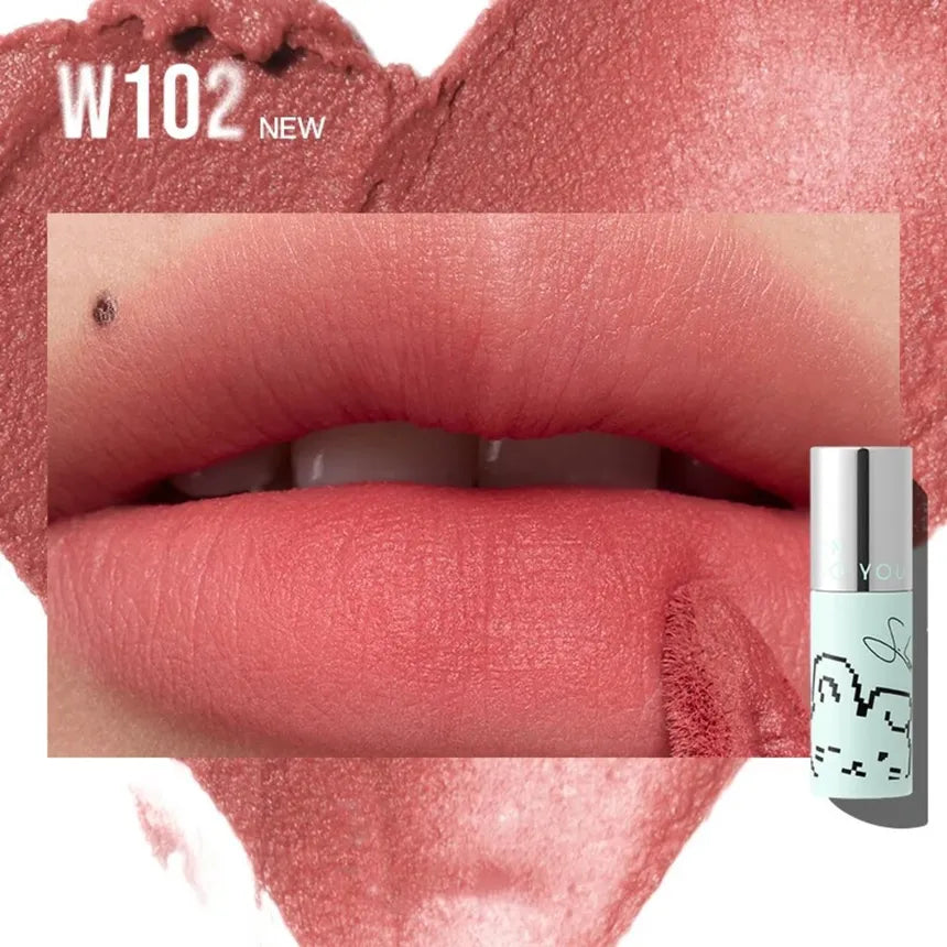 INTO YOU Airy Touch Moist Lip Mud Premium Edition #W102 Soobin Pink