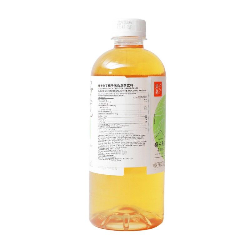 Guozi Shule果子熟了梅子乌龙茶饮料 487ml