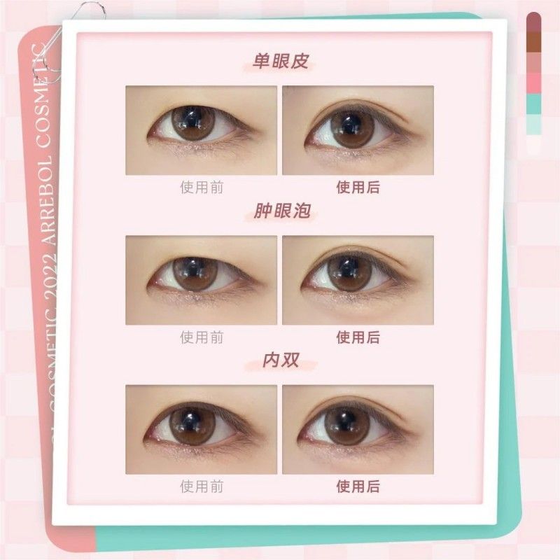 Arrebol Invisible Eyelid Tape Sticker Double Fold L