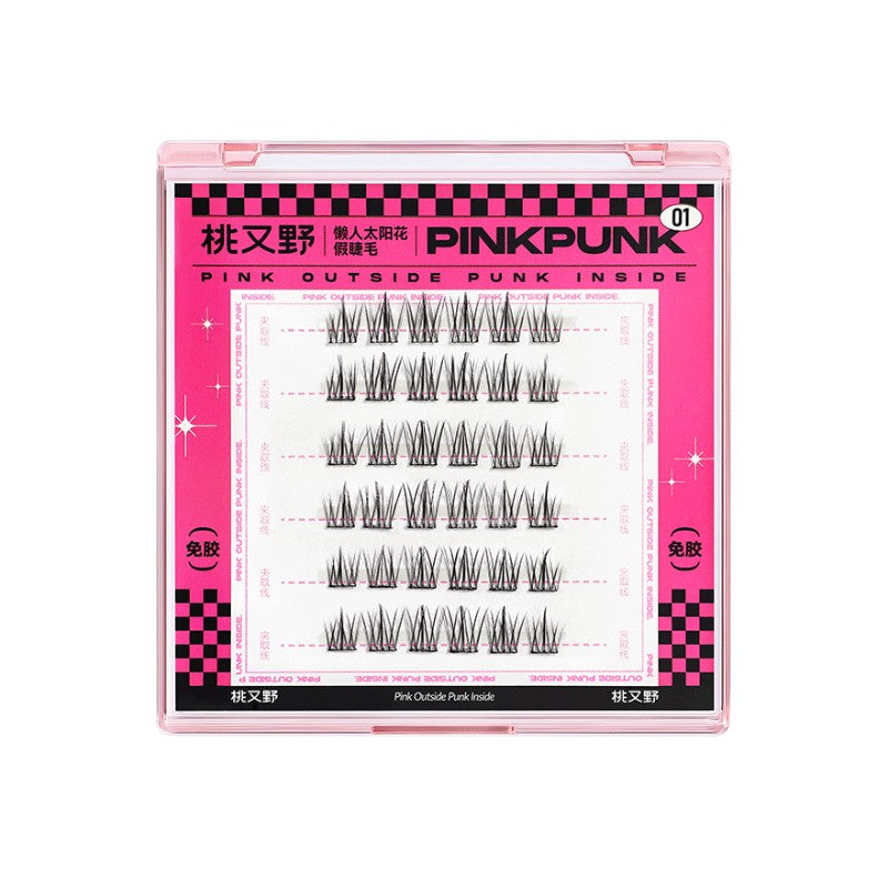 Arreol Glue-Free False Eyelashes Lazy Sunflower 36 Clusters