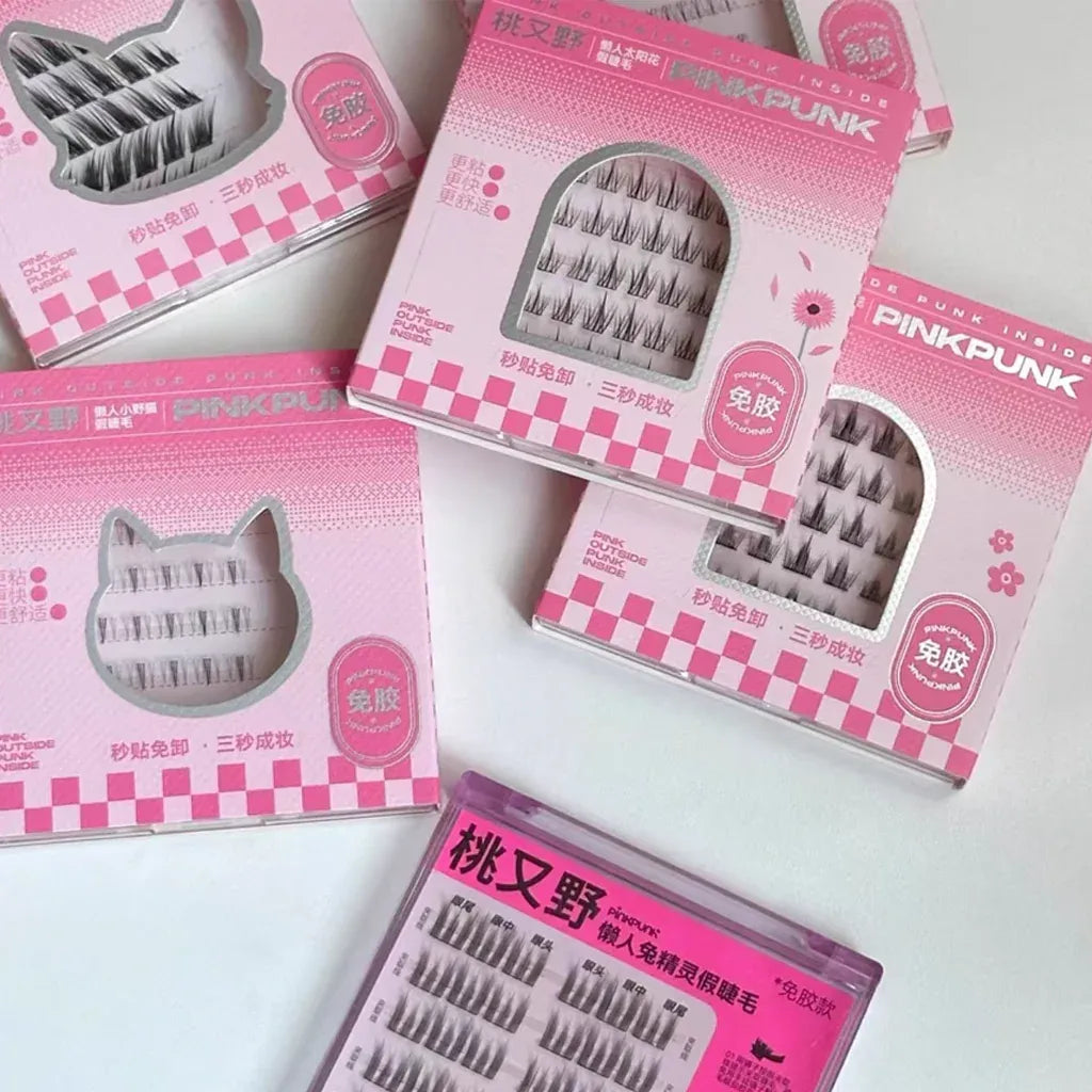 Arrebol Glue-Free False Eyelashes Little Blossom 30 Clusters