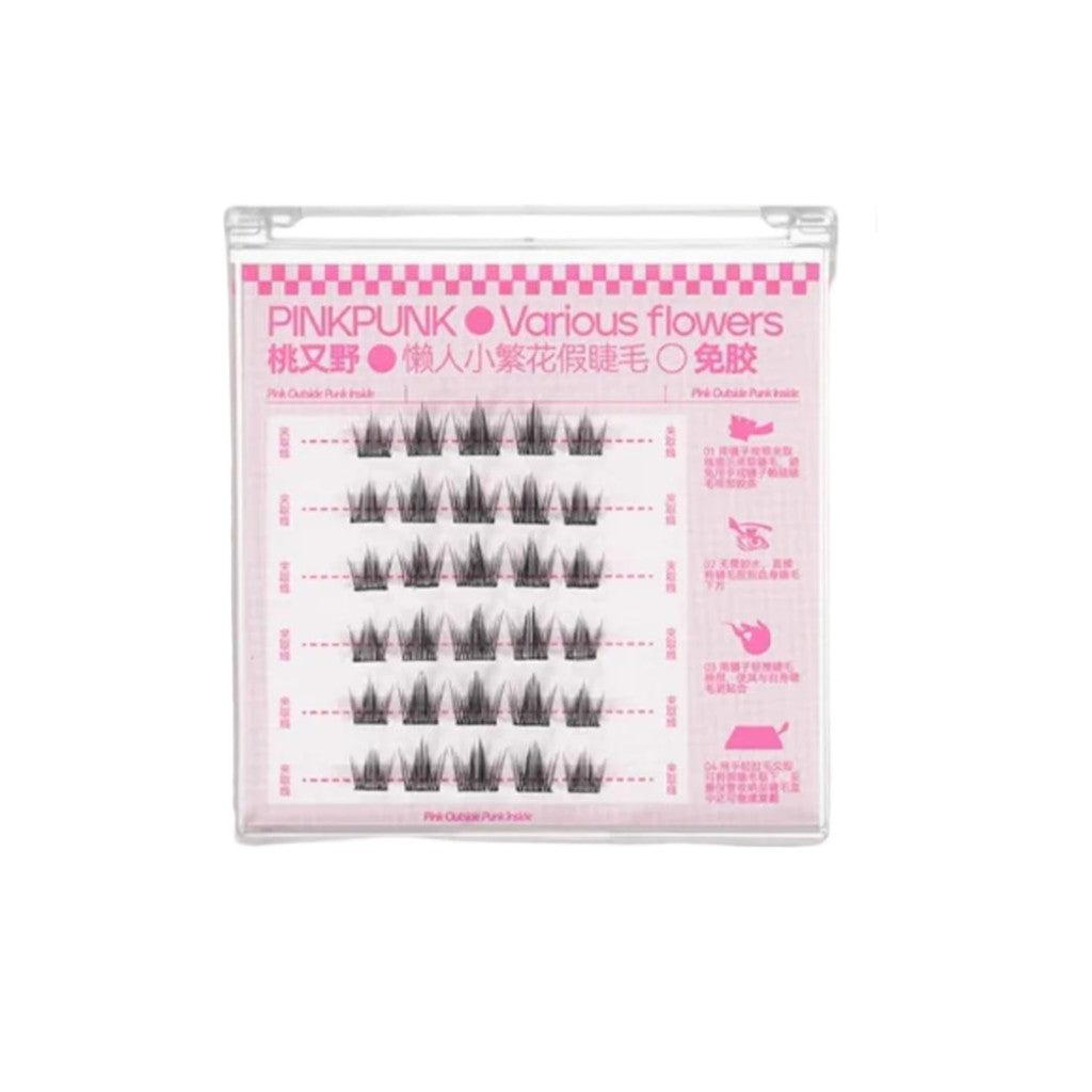Arrebol Glue-Free False Eyelashes Little Blossom 30 Clusters