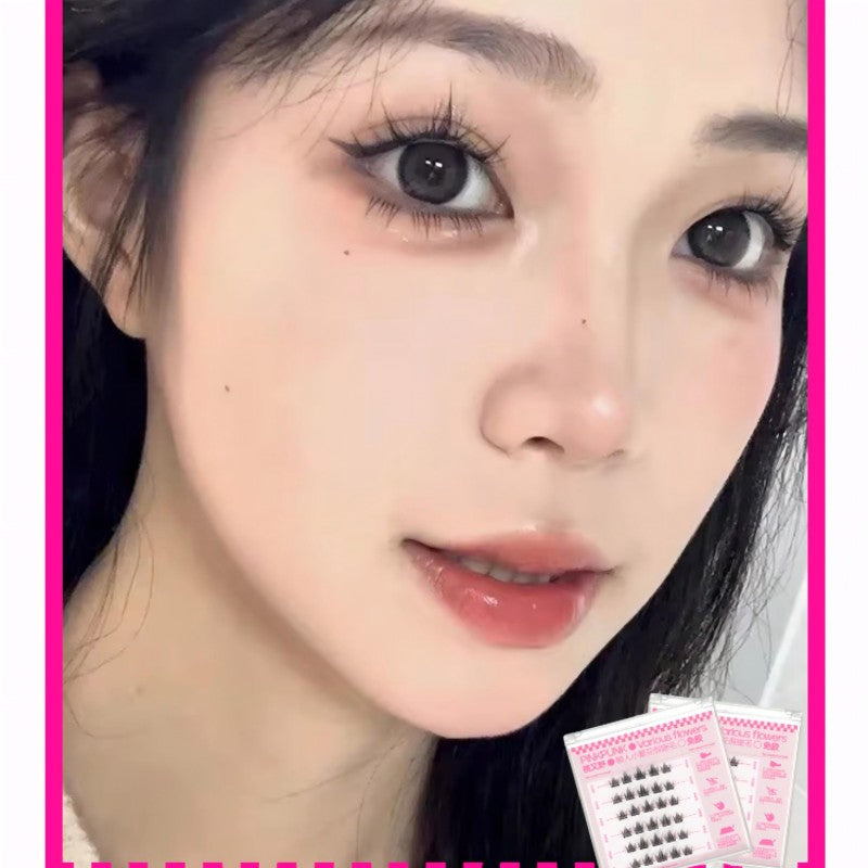 Arrebol Glue-Free False Eyelashes Little Blossom 30 Clusters