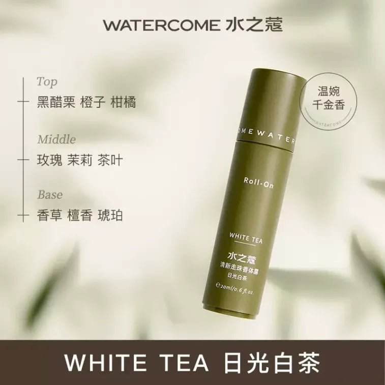 Watercome Fresh Flavour Roll-on Dew White Tea 20ml