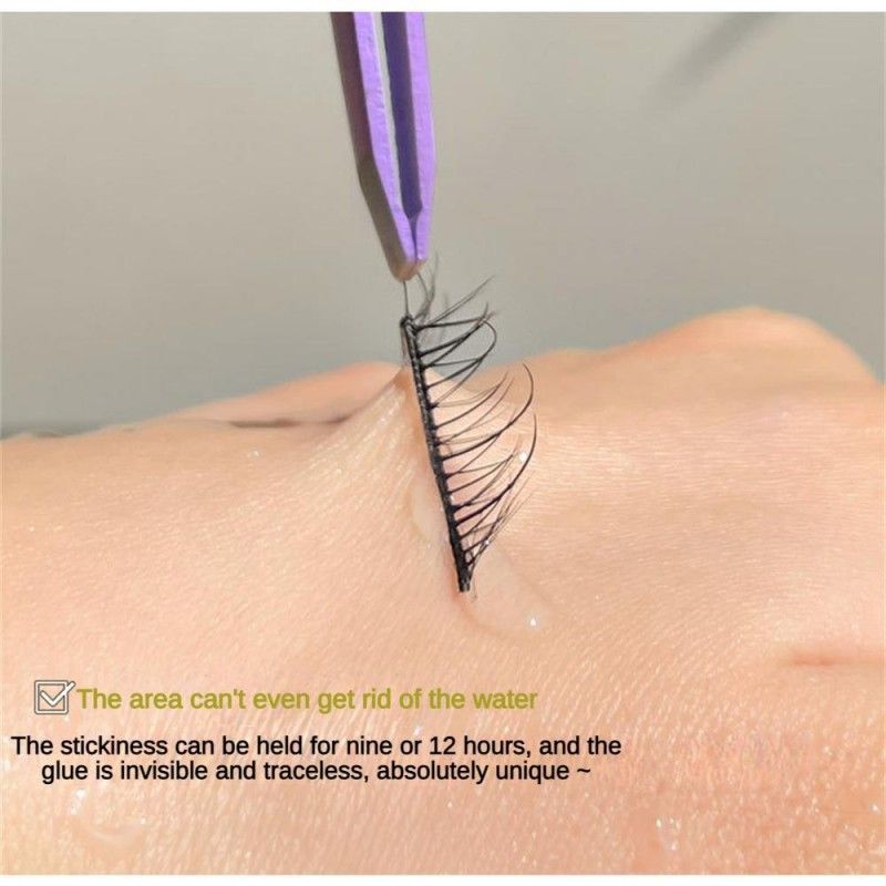 BQI False Eyelash Glue Tweezers Combination Set 5ml