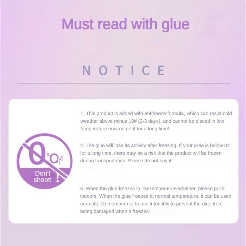 BQI False Eyelash Glue Tweezers Combination Set 5ml