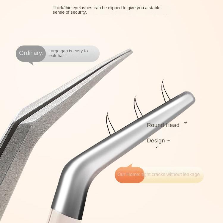 BQI Tweezers for Eyelash Extension Gold