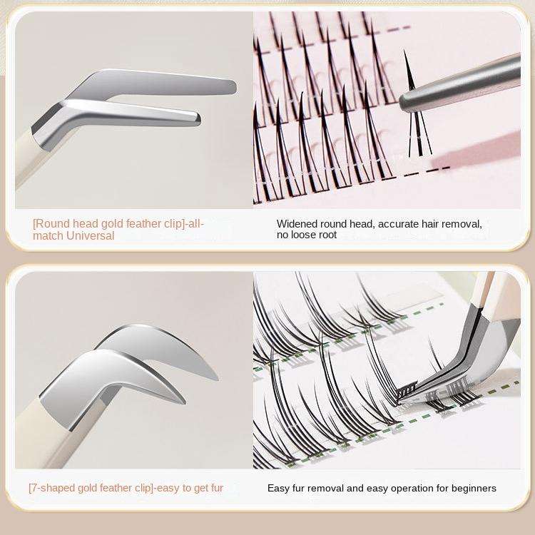 BQI Safe Eyelash Tweezer 7-Shape