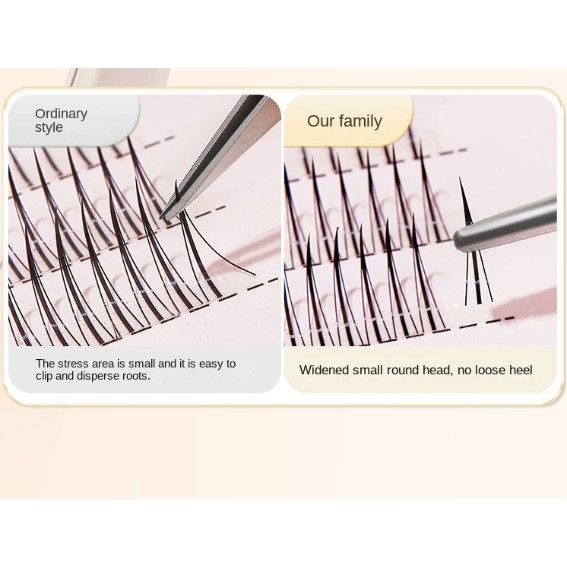 BQI Safe Eyelash Tweezer 7-Shape