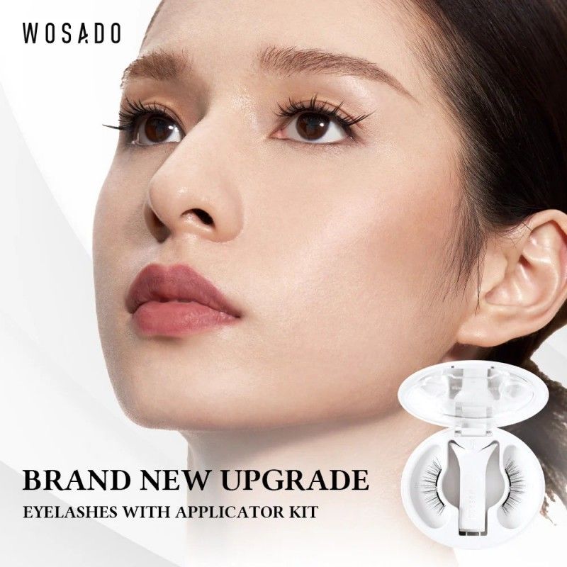 Wosado Soft Magnetic False Eyelashes Pear Blossom Black