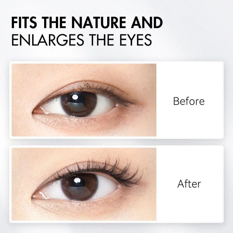 Wosado Magnetic Eyelashes Kit Silky Black