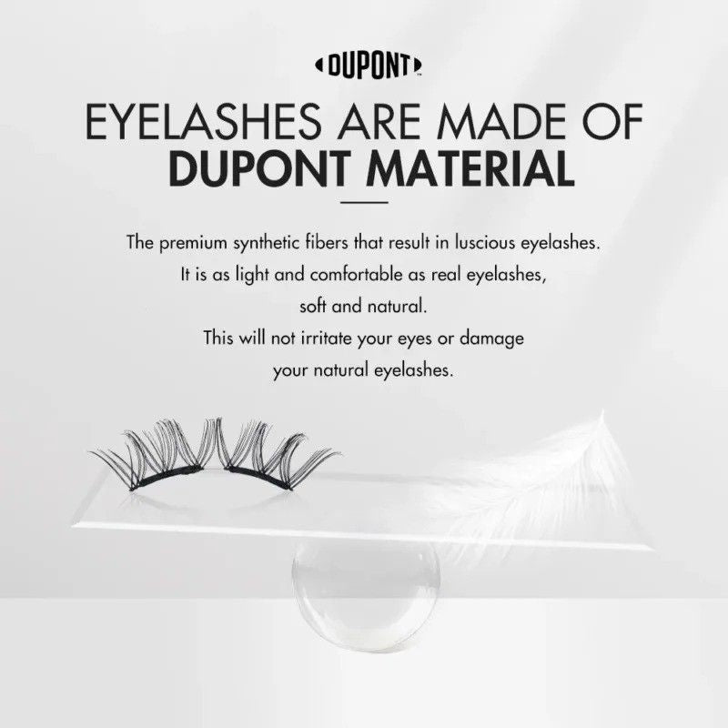 Wosado Magnetic Eyelashes Kit Iris Black