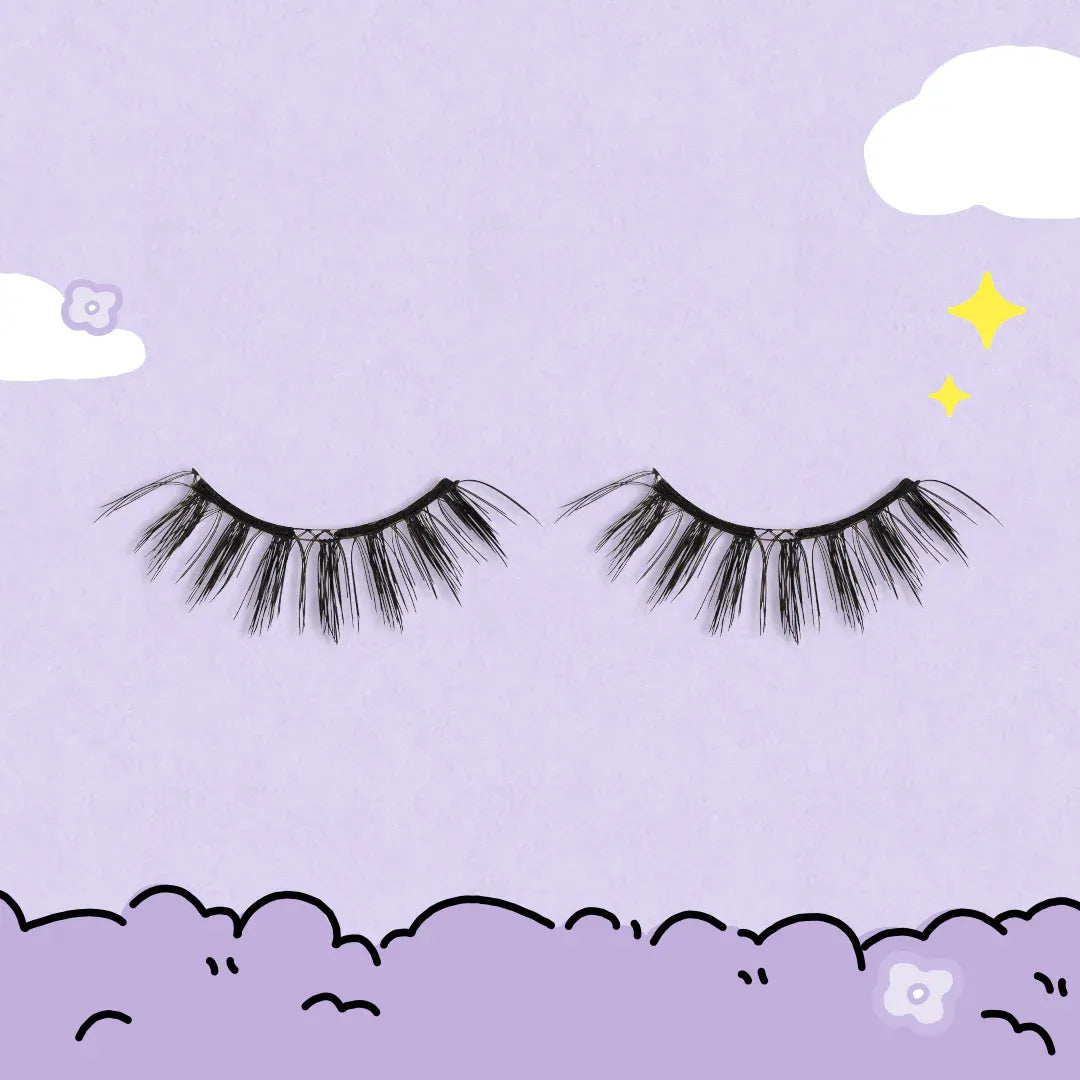 Wosado Soft Magnetic False Eyelashes Ice Black Bearisbug