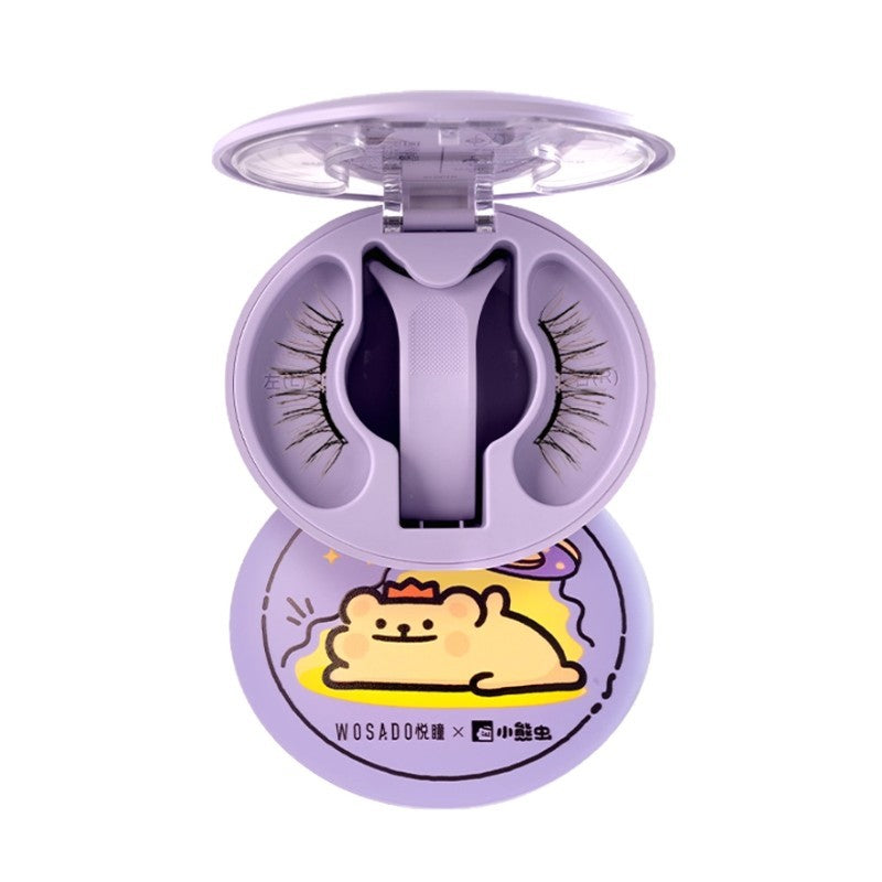 Wosado Bear Bug Soft Magnetic False Eyelashes Silky Black