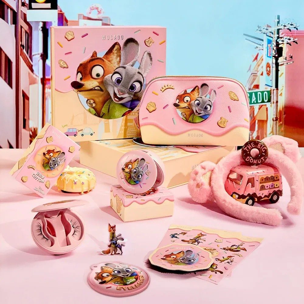 Wosado Disney Soft Magnetic False Eyelashes Silk Black