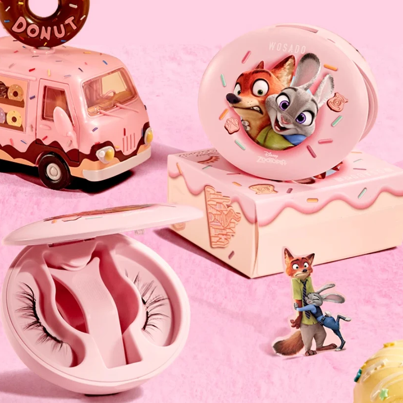 Wosado Disney Soft Magnetic False Eyelashes Fox Black