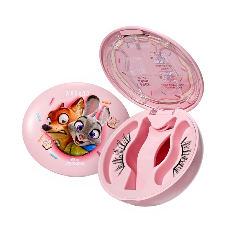 Wosado Disney Magnetic Soft Magnetic False Eyelashes Pudding Black