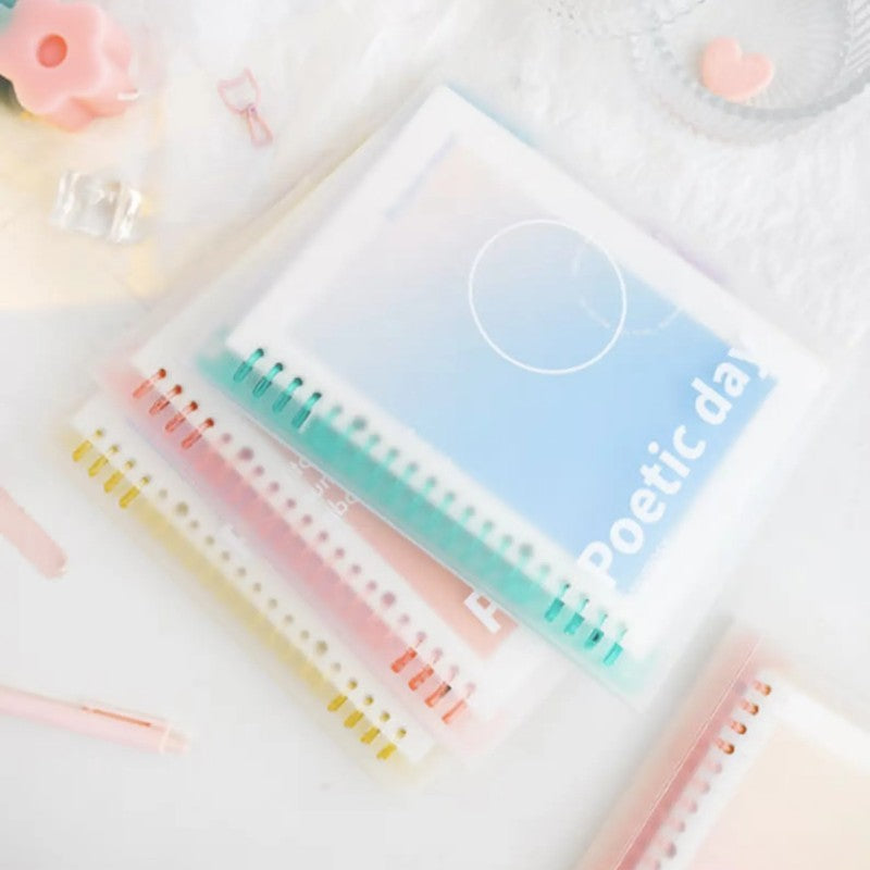 Rosy Posy Poetic Day Loose Leaf Notebook B5 Dawn Glow