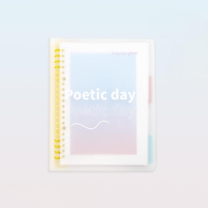 Rosy Posy Poetic Day Loose Leaf Notebook B5 Dawn Glow