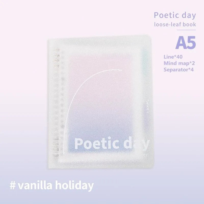 Rosy Posy Poetic Day Notebook Holiday A5