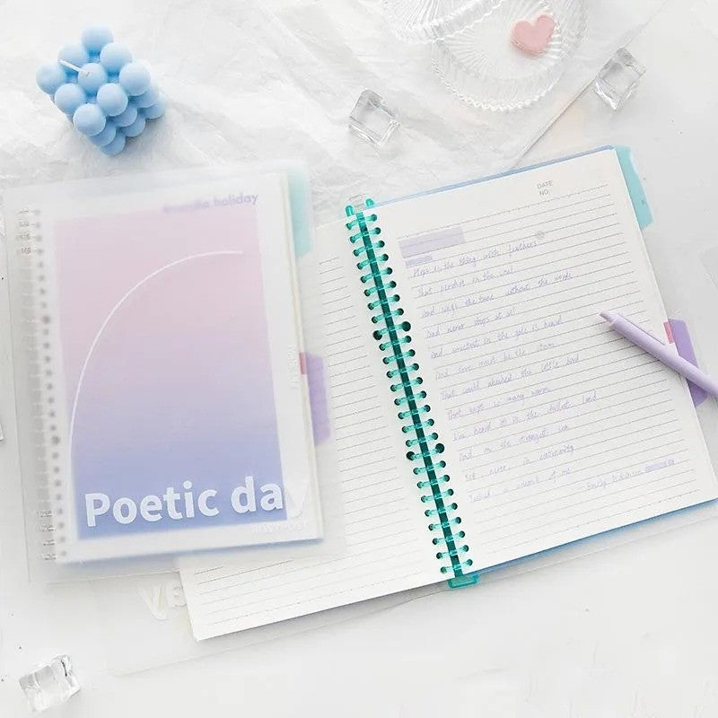 Rosy Posy Poetic Day Loose-leaf A5 Book Dawn Glow