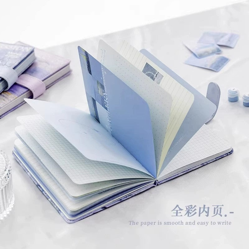 Rosy Posy Gallery Magnetic Closure Notebook Water-Z