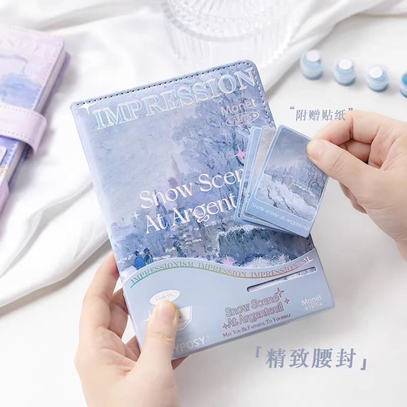 Rosy Posy Gallery Magnetic Closure Notebook Water-Z