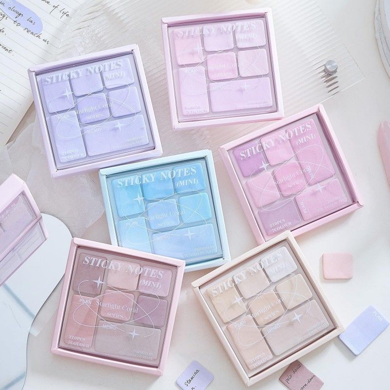 Rosy Posy Pastel Dreamy Sticky Notes Ambiguous