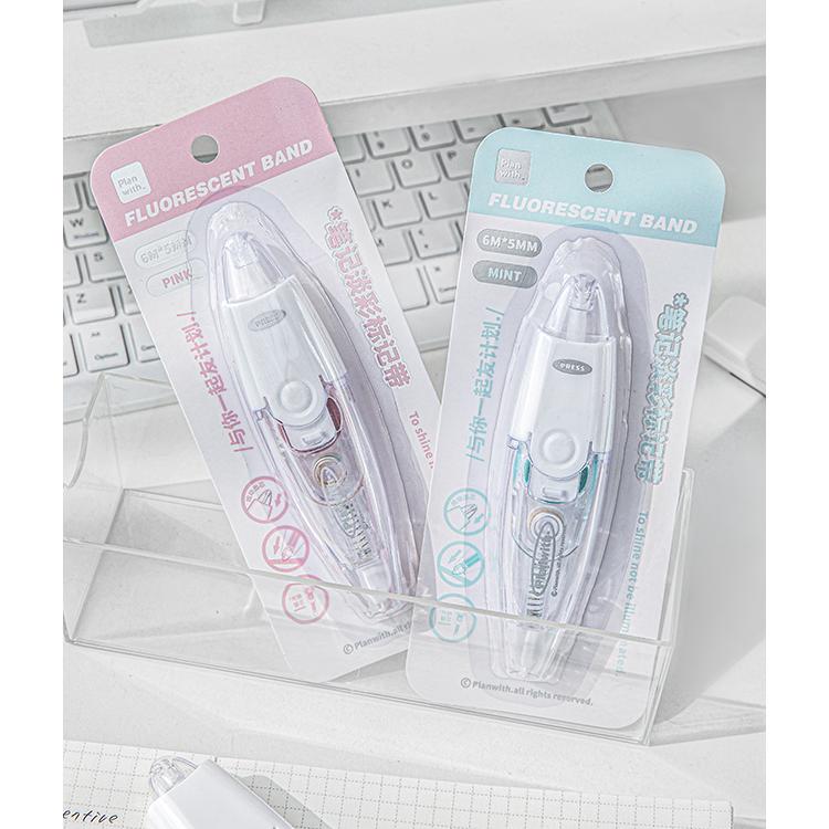 Planwith Correction Tape Random Color 1pcs