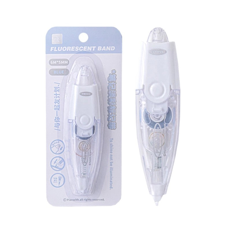 Planwith Correction Tape Random Color 1pcs